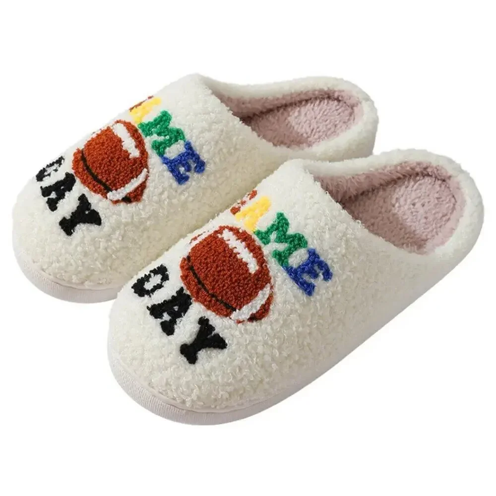 2/$30 NEW Football Game Day Superbowl Slippers - Picture 6 of 9